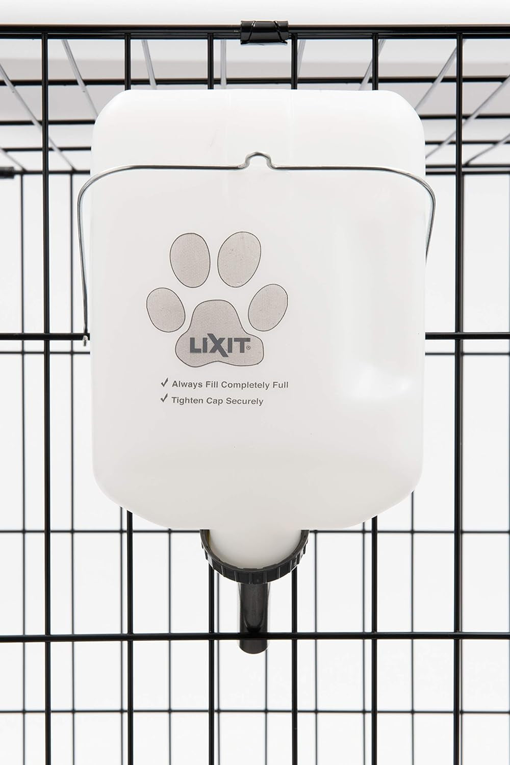 Wide Mouth Water Bottles for Large and Small Dogs (64Oz Large Dog, White)