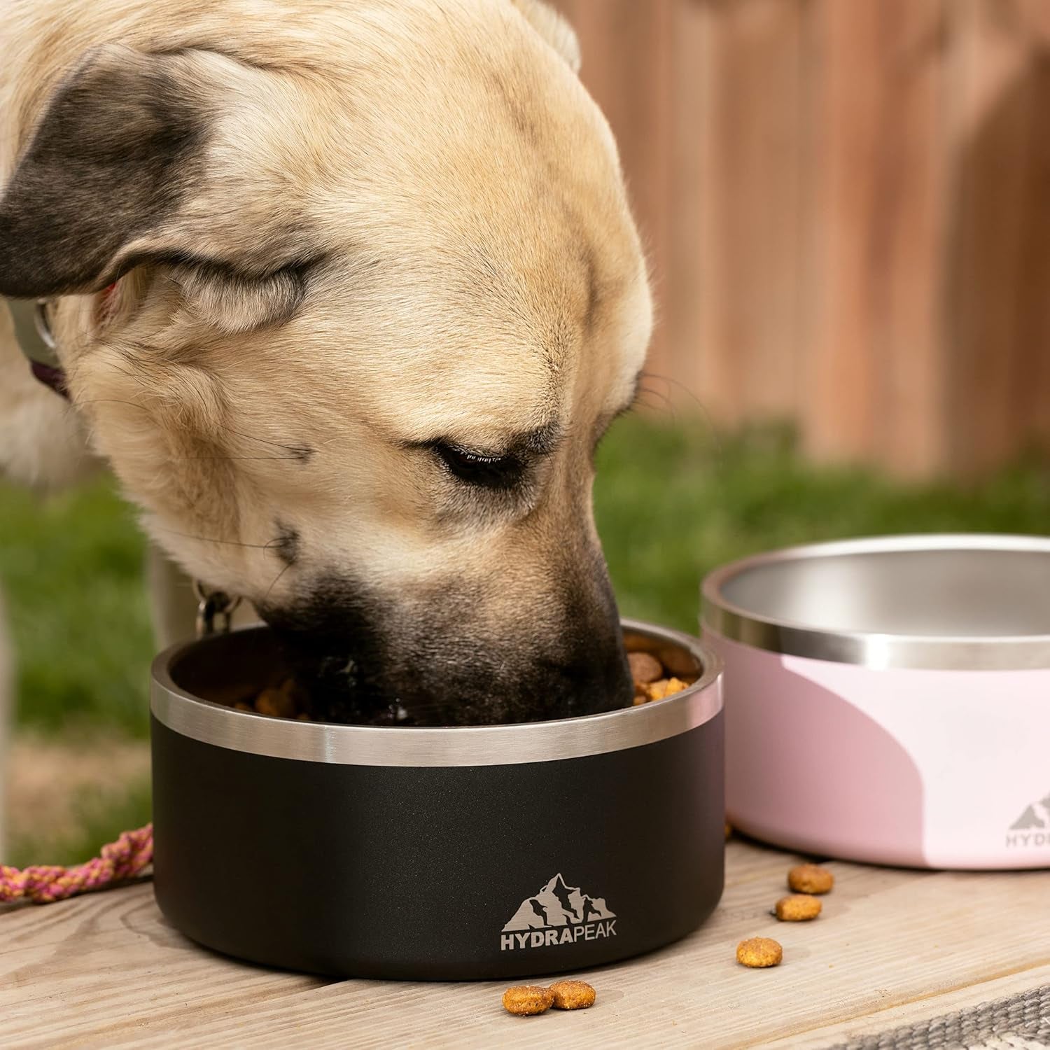 Dog Bowl; Non Slip Stainless Steel; Water and Food Dish; Large Sized and Small Dogs; 32Oz 64Oz; Multiple Sizes | 8 Cup | Graphite