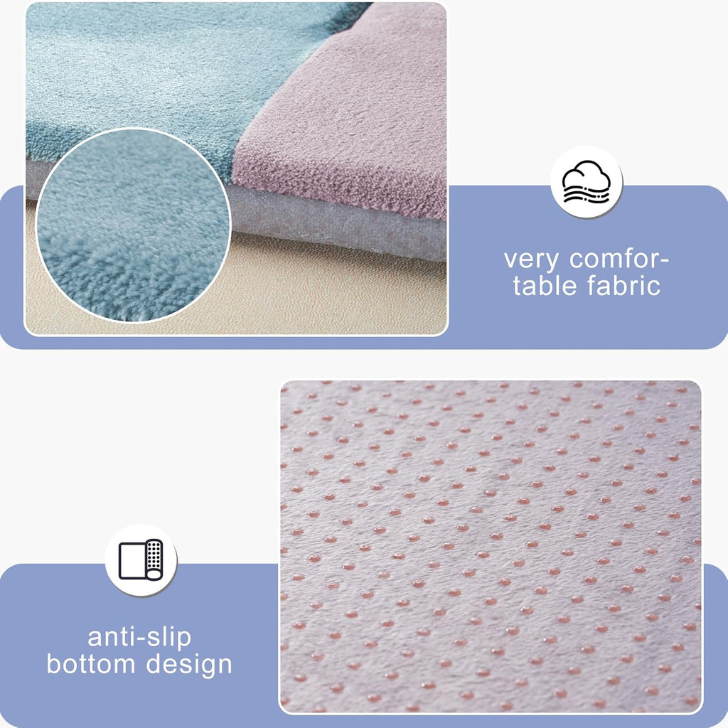 Joicyco Dog Beds for Large Dogs Crate Pad Mat 48" Dog Cat Pet Bed Sleeping Mats Washable Non Slip Mattress Kennel Pads